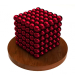 Головоломка NeoCube - 5 мм 216 сфер (Неокуб) Красный Головоломка NeoCube - 5 мм 216 сфер (Неокуб) Красный