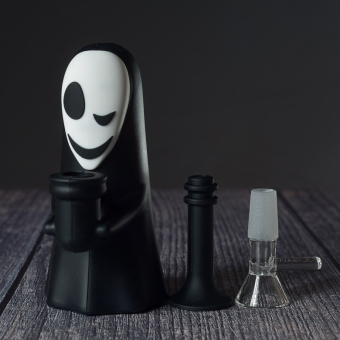 Бонг силиконовый Приведение 16 см