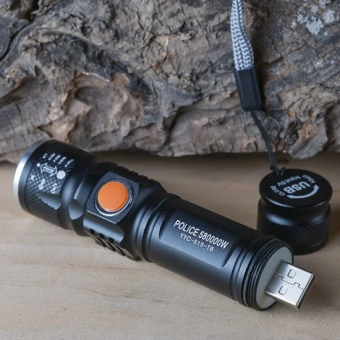 Фонарик USB Power Style YYC-69555 АНАЛОГ 515