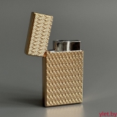 Зажигалка газовая турбо Medium золото