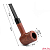 Трубка для курения деревянная «Cherry»,  красное дерево
