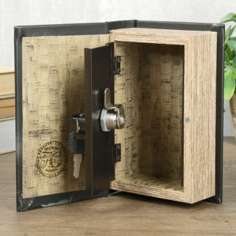 Сейф книга Джон Рокфеллер 17х11х5 см