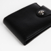 Портмоне мужское "Luxor" на магните, отдел для купюр, карт, монет, цвет чёрный