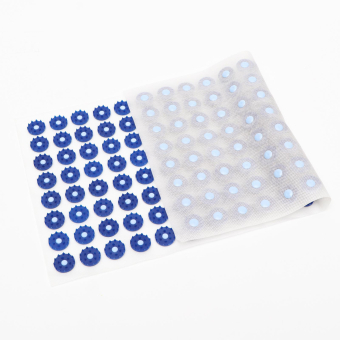 Аппликатор «Кузнецова», 144 колючки, 26×56 см, синий