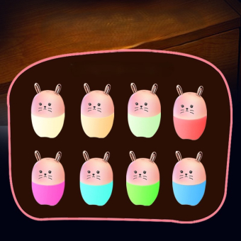 Настольный увлажнитель воздуха - ночник "Bunny", mix, (портативный, USB)