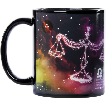 Кружка хамелеон знак зодиака Весы