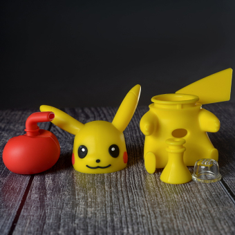 Бонг силиконовый Пикачу 13 см