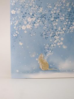 Скетчбук (B5) "Dreamy cat", blue (18*25) 30 л. 130 г/м