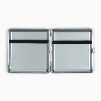 Портсигар на 20 сигарет «Настоящий мужчина», 9.9×9.4×1.9 см