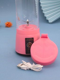 Блендер портативный "Juicy", pink, USB, (24*8 см) Блендер портативный "Juicy", pink, USB, (24*8 см)