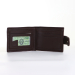 Портмоне мужское "Стиль" на кнопке, цвет коричневый