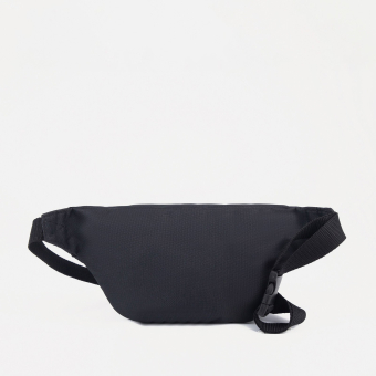 Сумка поясная "Минималист" на молнии, 33*5*13,5 см, черный