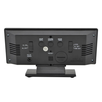 Часы зеркальные в розетку DS 3618L Led mirror (белые цифры)